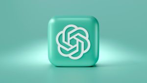 a square object with a knot on it; ChatGPT small business