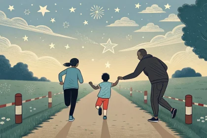 kids chase dreams with guardrails