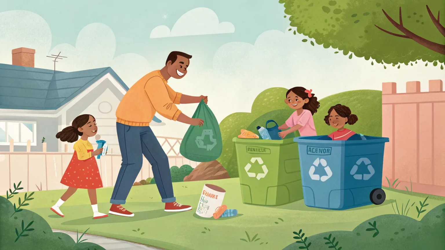 trash duty into daily joy