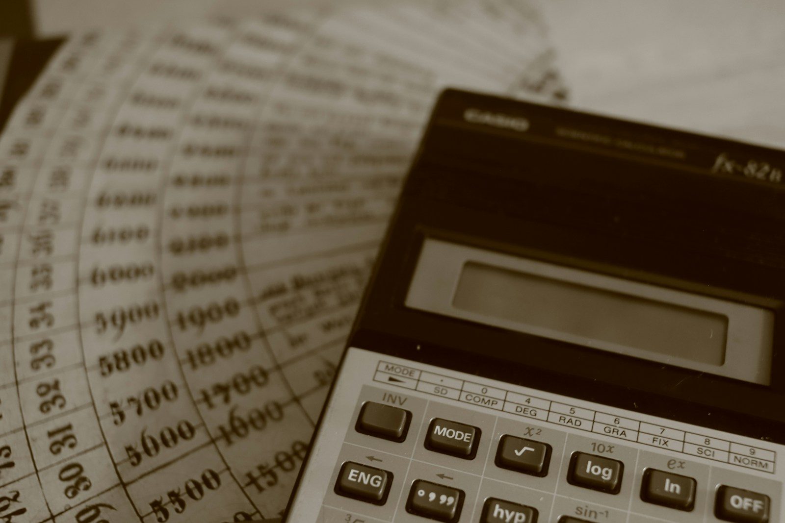 A calculator rests on old financial ledger sheets with numbers.; QBI deduction 2026