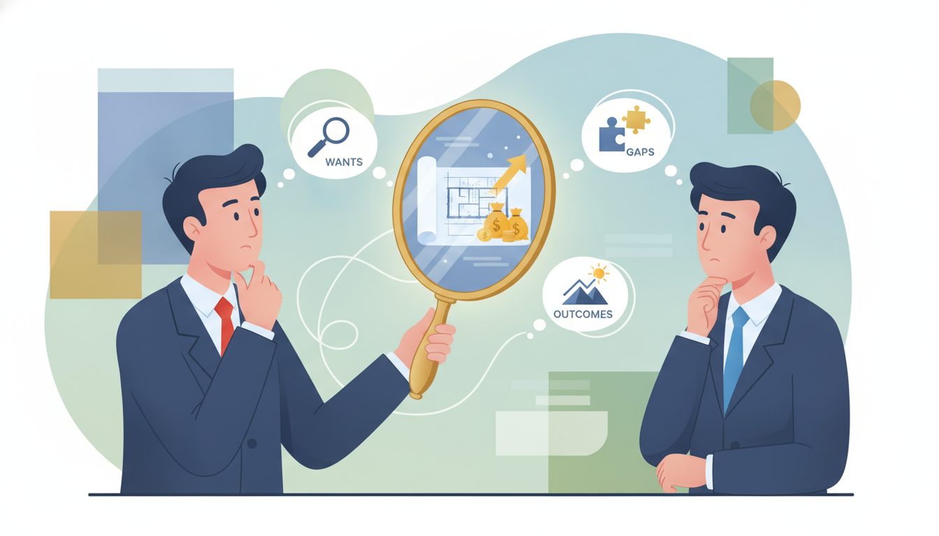 consultative questions diagnose customer needs