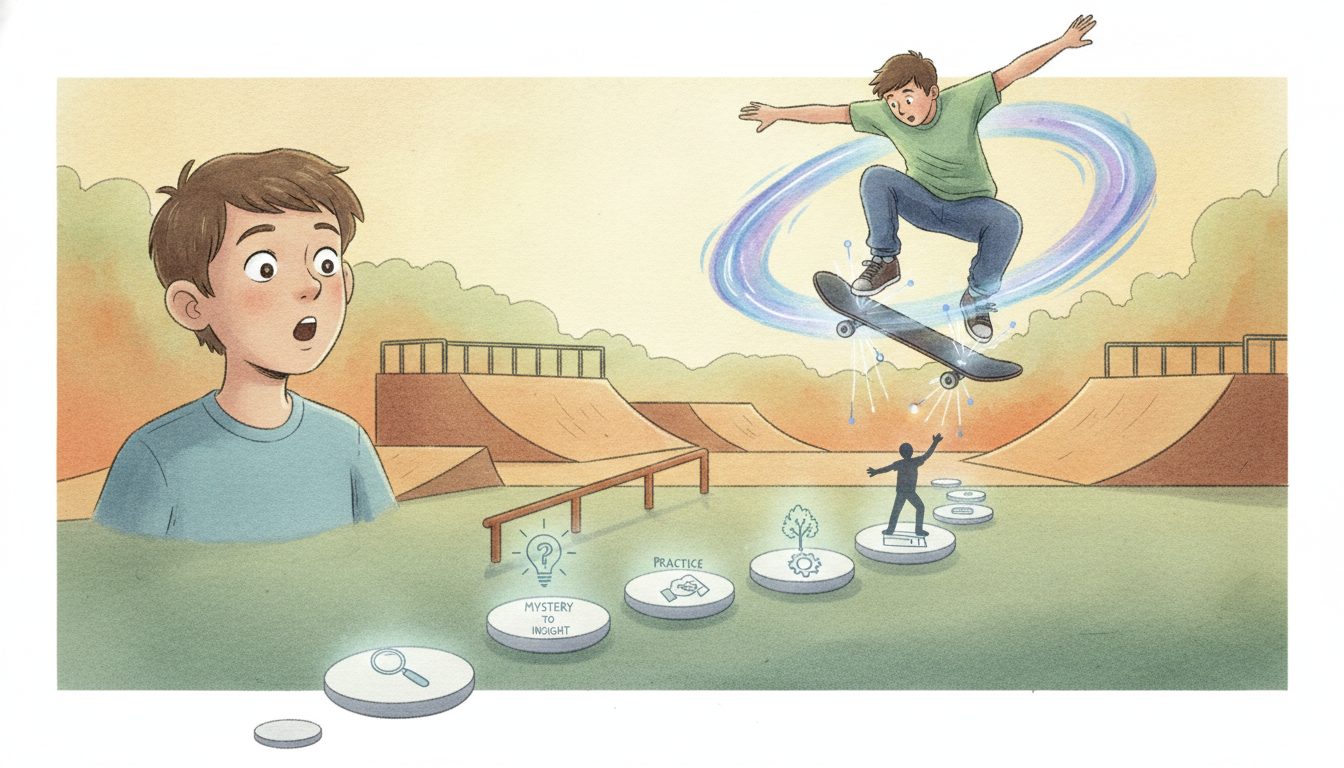 curiosity drives skill development mastery